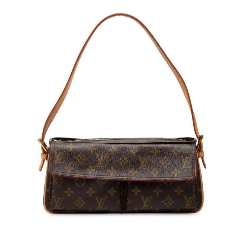 Louis Vuitton Monogram Viva Cite MM Brown Good condition - Front View