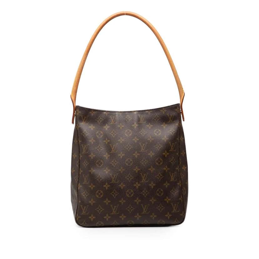 Louis Vuitton Monogram Looping GM Brown Good condition - Front View