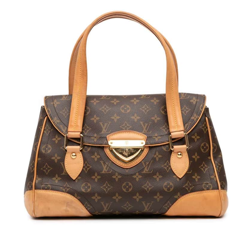 Louis Vuitton Monogram Beverly GM Brown Good condition - Front View