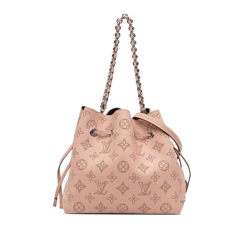 Louis Vuitton Monogram Mahina Bella Pink Leather Good condition - Front View