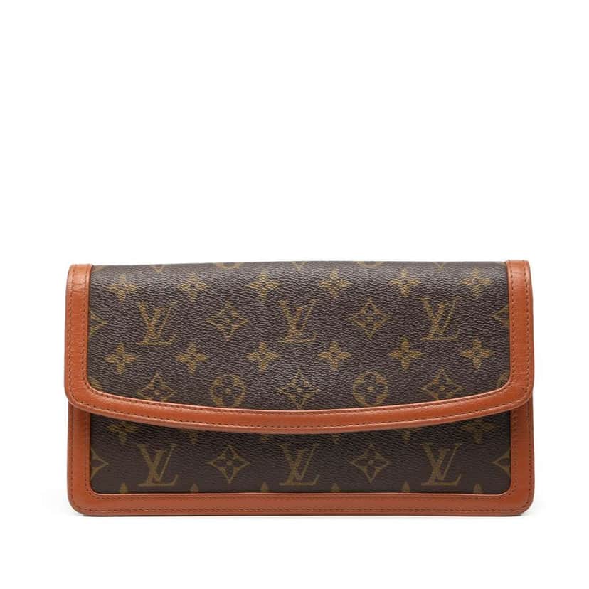 Louis Vuitton Monogram Pochette Dame PM Brown Good condition - Front View