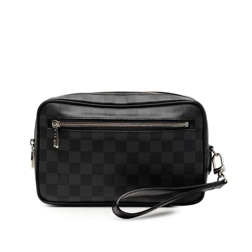 Louis Vuitton Damier Graphite Kasai Black Good condition - Front View