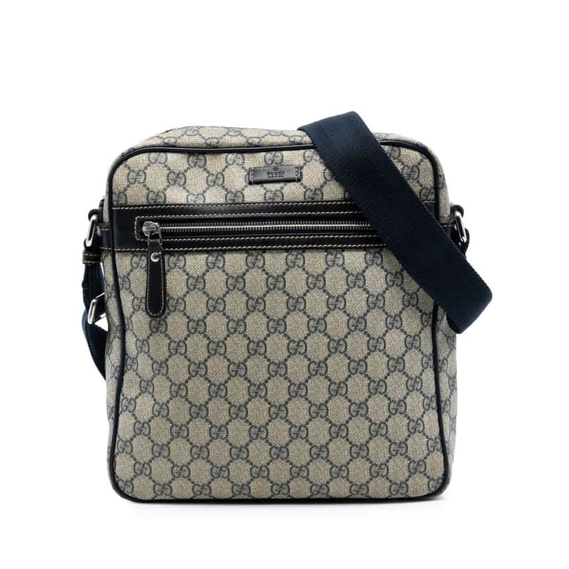 Gucci GG Supreme Crossbody Brown Canvas Good condition - Front View
