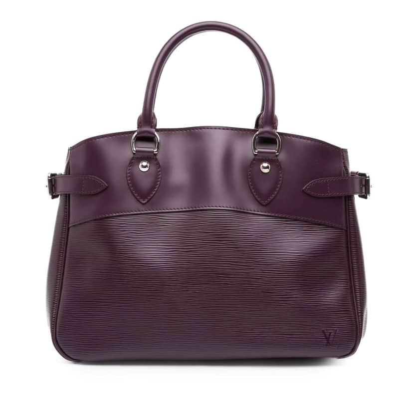 Louis Vuitton Epi Passy PM Purple Leather Good condition - Front View