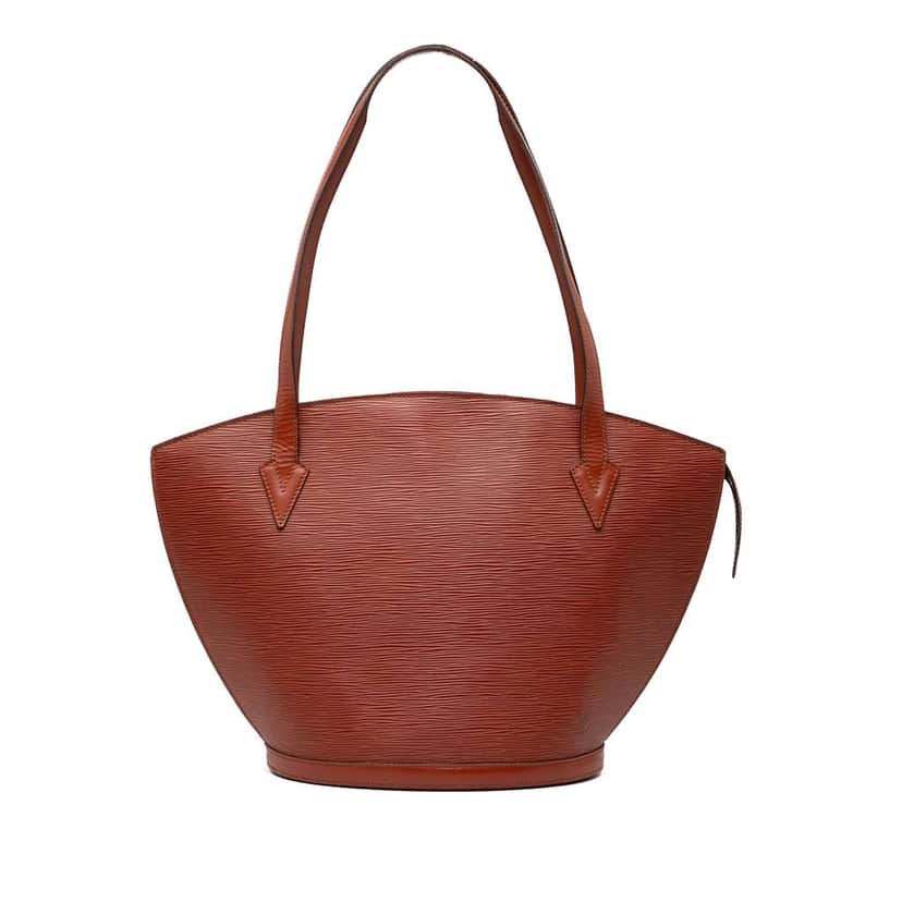 Louis Vuitton Epi Saint Jacques GM Long Strap Brown Leather Good condition - Front View