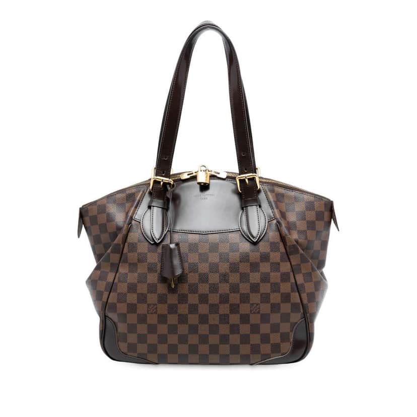 Louis Vuitton Damier Ebene Verona GM Brown Good condition - Front View