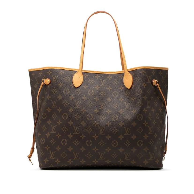 Louis Vuitton Monogram Neverfull GM Brown Very good condition - Front View