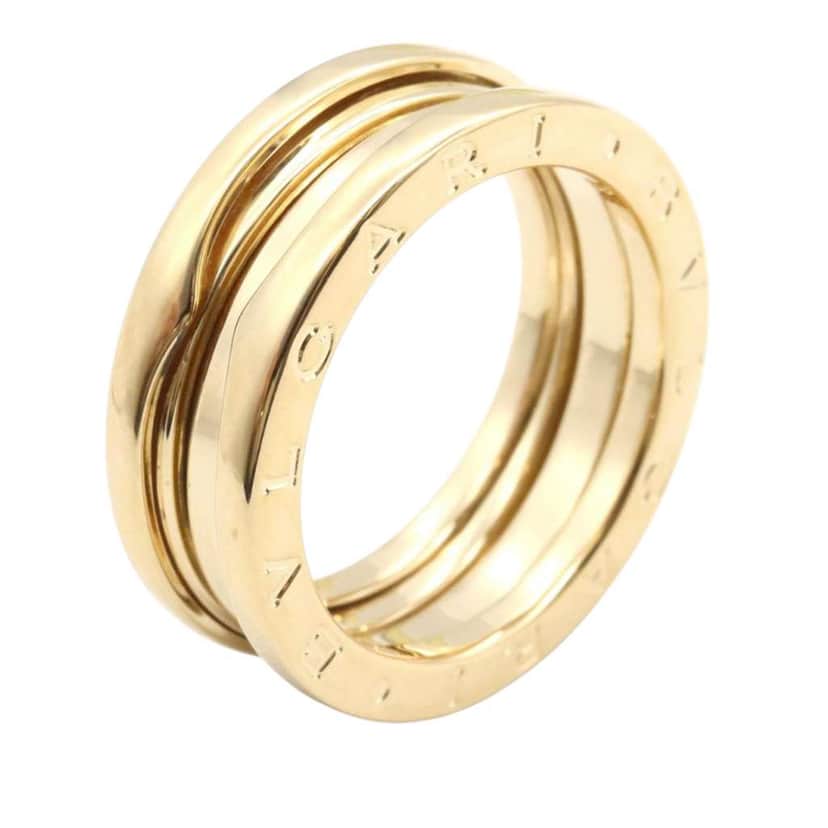 Bvlgari 18K Yellow Gold B.Zero1 Three Band Ring Gold Gold Good condition - Front View