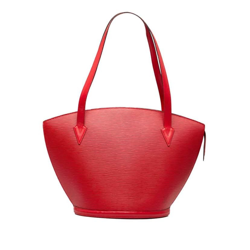 Louis Vuitton Epi Saint Jacques GM Long Strap Red Leather Good condition - Front View