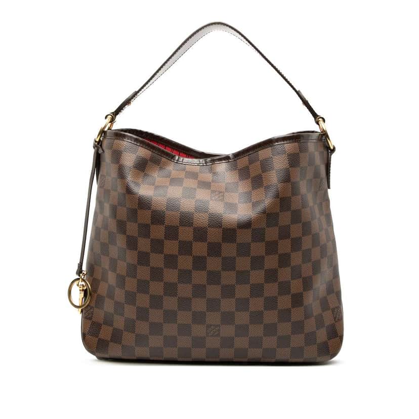 Louis Vuitton Damier Ebene Delightful PM Brown Good condition - Front View