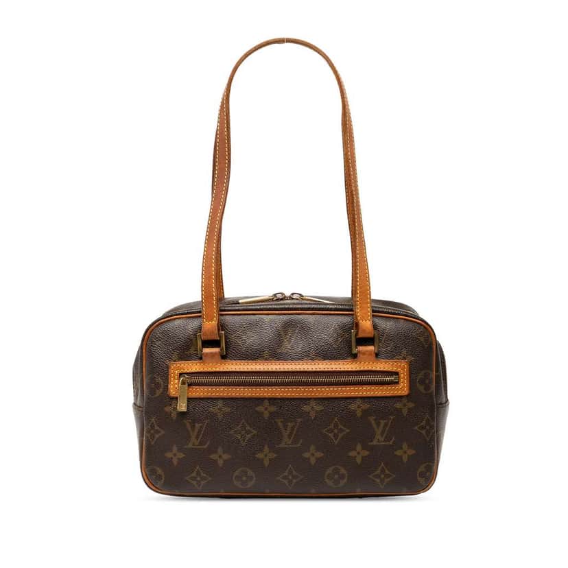 Louis Vuitton Monogram Cite MM Brown Good condition - Front View