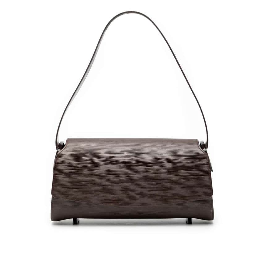 Louis Vuitton Epi Nocturne PM Brown Leather Good condition - Front View