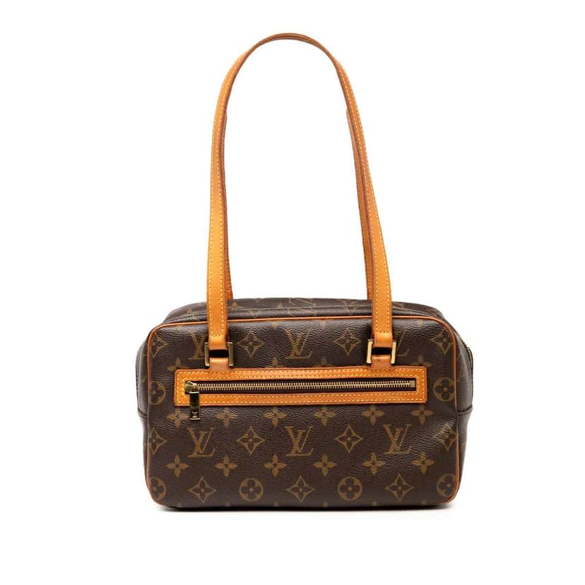 Louis Vuitton Monogram Cite MM Brown Good condition - Front View