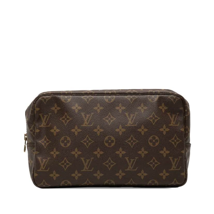 Louis Vuitton Monogram Trousse Toilette 28 Brown Good condition - Front View