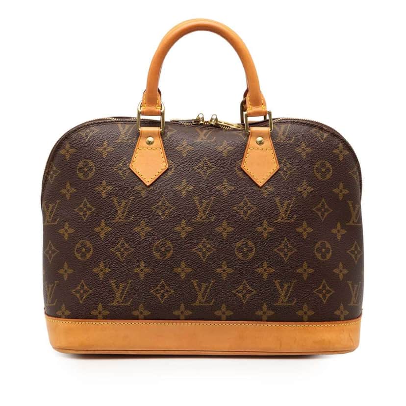 Louis Vuitton Monogram Alma PM Brown Good condition - Front View