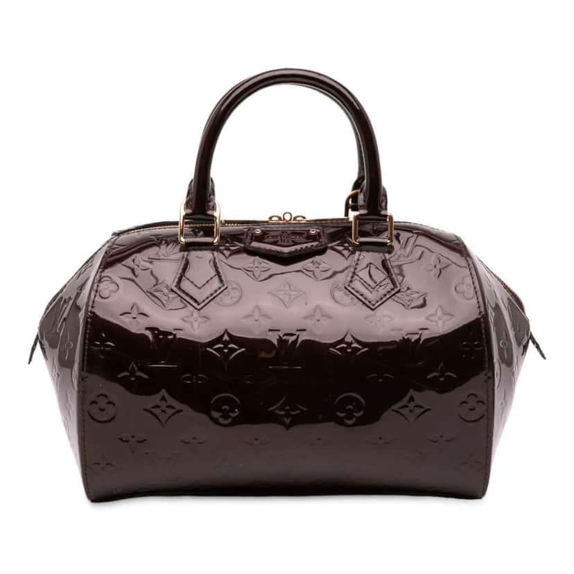 Louis Vuitton Monogram Vernis Montana Purple Leather Good condition - Front View