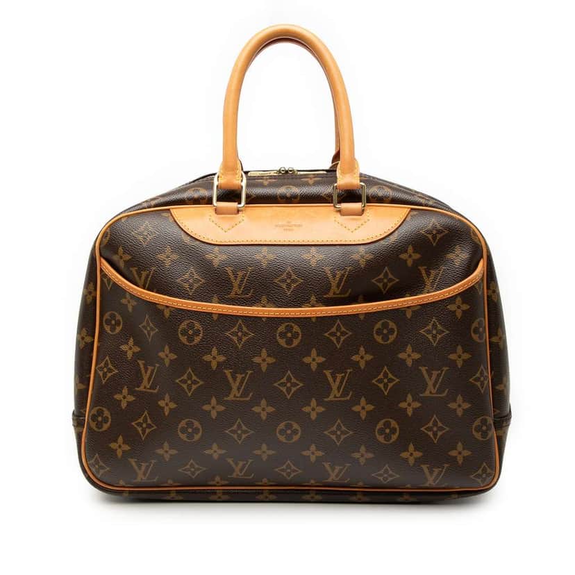 Louis Vuitton Monogram Deauville Brown Good condition - Front View