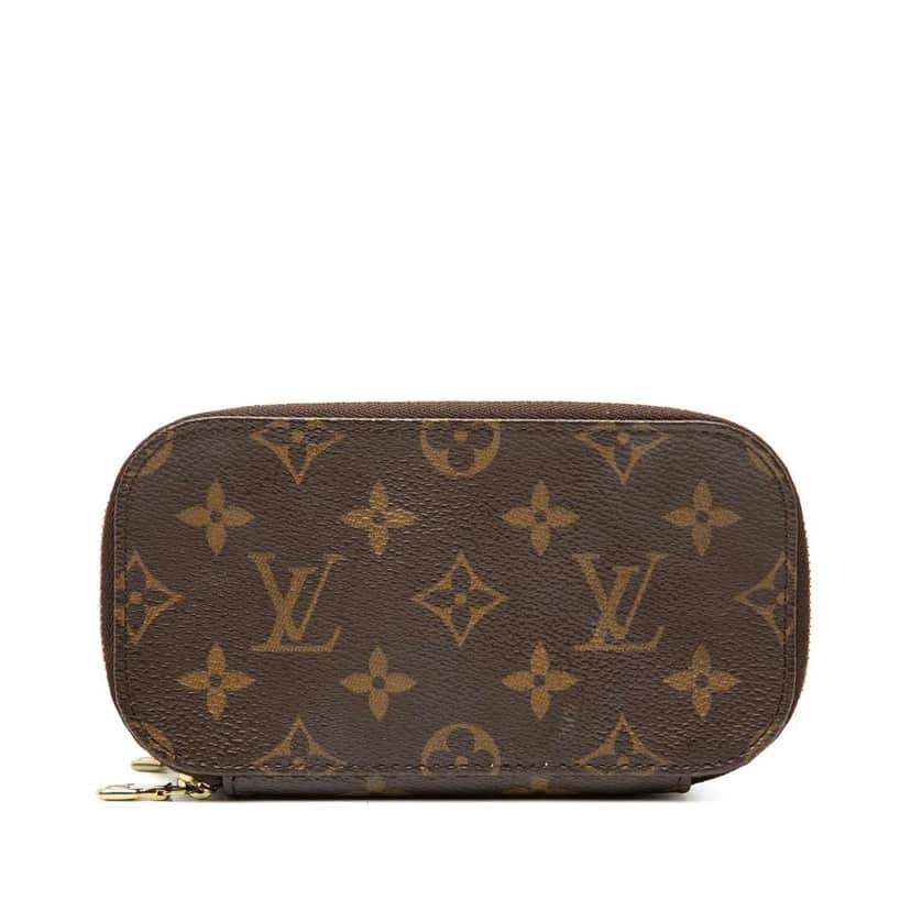 Louis Vuitton Monogram Trousse Blush PM Brown Good condition - Front View