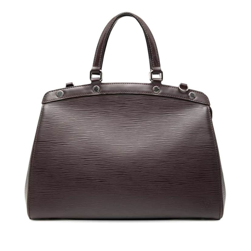 Louis Vuitton Epi Brea MM Purple Leather Good condition - Front View