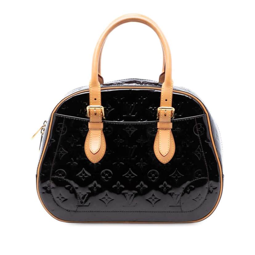 Louis Vuitton Monogram Vernis Summit Drive Purple Leather Good condition - Front View