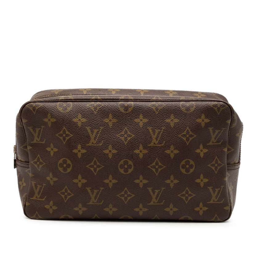 Louis Vuitton Monogram Trousse Toilette 28 Brown Good condition - Front View