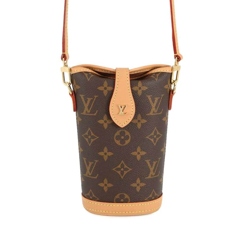 Louis Vuitton Monogram Fold Me Pouch Brown Good condition - Front View