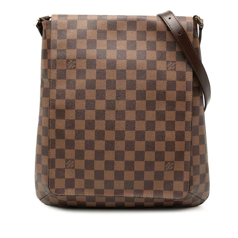 Louis Vuitton Damier Ebene Musette Salsa GM Brown Very good condition - Front View