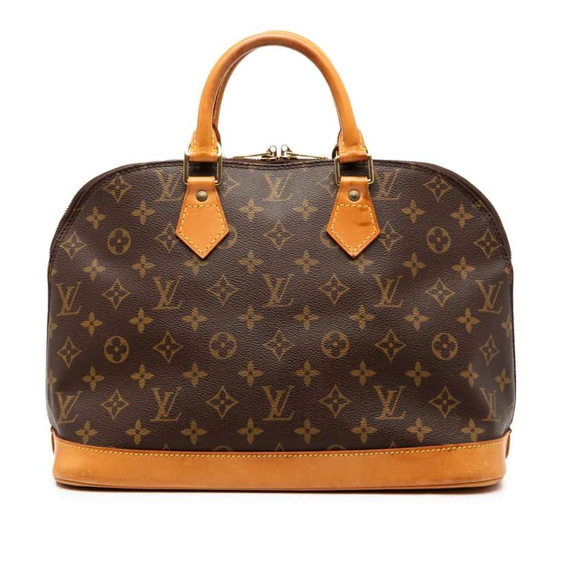 Louis Vuitton Monogram Alma PM Brown Good condition - Front View