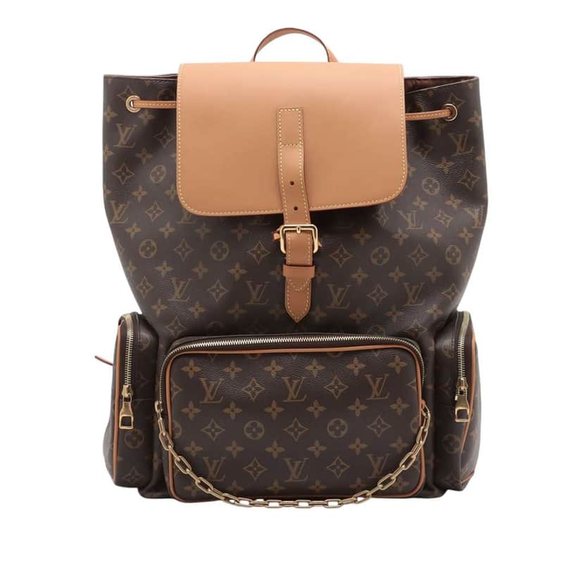 Louis Vuitton Monogram Trio Backpack Brown Good condition - Front View