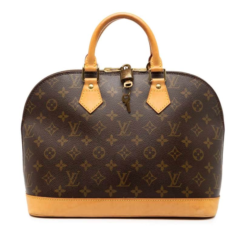 Louis Vuitton Monogram Alma PM Brown Good condition - Front View