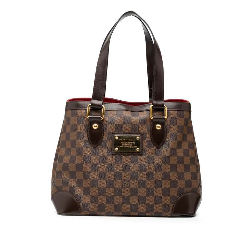 Louis Vuitton Damier Ebene Hampstead PM Brown Good condition - Front View