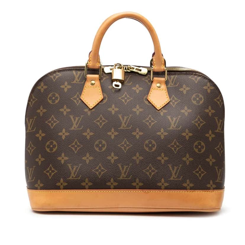 Louis Vuitton Monogram Alma PM Brown Good condition - Front View