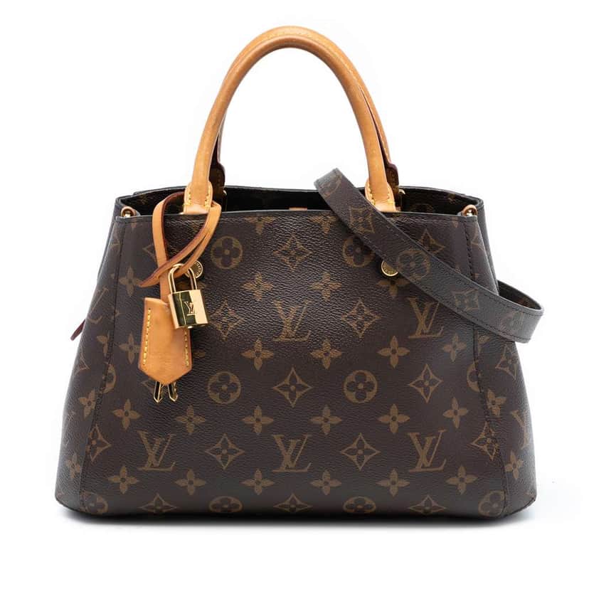 Louis Vuitton Monogram Montaigne BB Brown Good condition - Front View