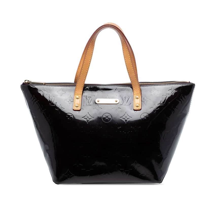 Louis Vuitton Monogram Vernis Bellevue PM Purple Leather Good condition - Front View