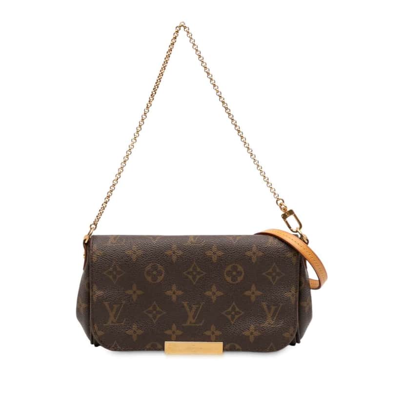 Louis Vuitton Monogram Favorite PM Brown Good condition - Front View