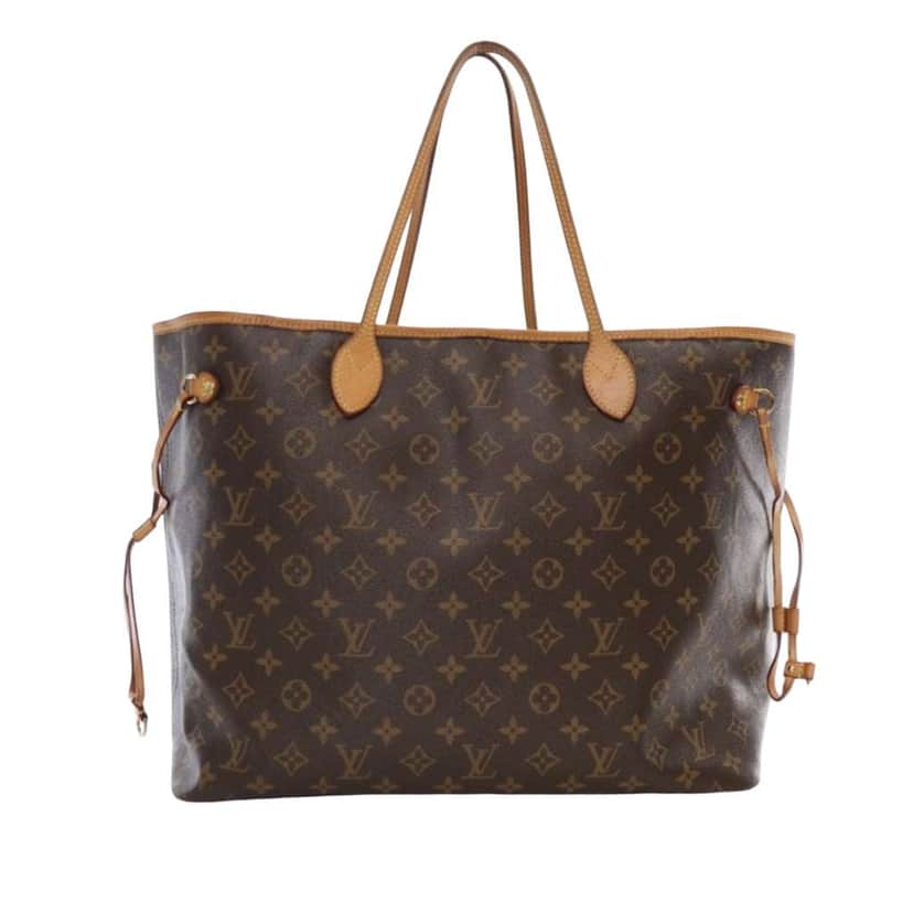 Louis Vuitton Monogram Neverfull GM Brown Good condition - Front View