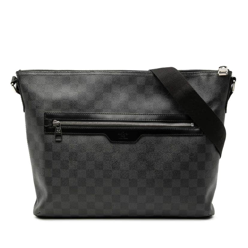 Louis Vuitton Damier Graphite Mick MM Black Very good condition - Front View