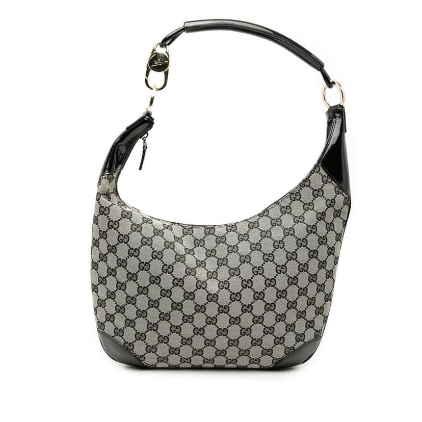 Gucci GG Canvas Shoulder Bag Brown Canvas Good condition - Front View