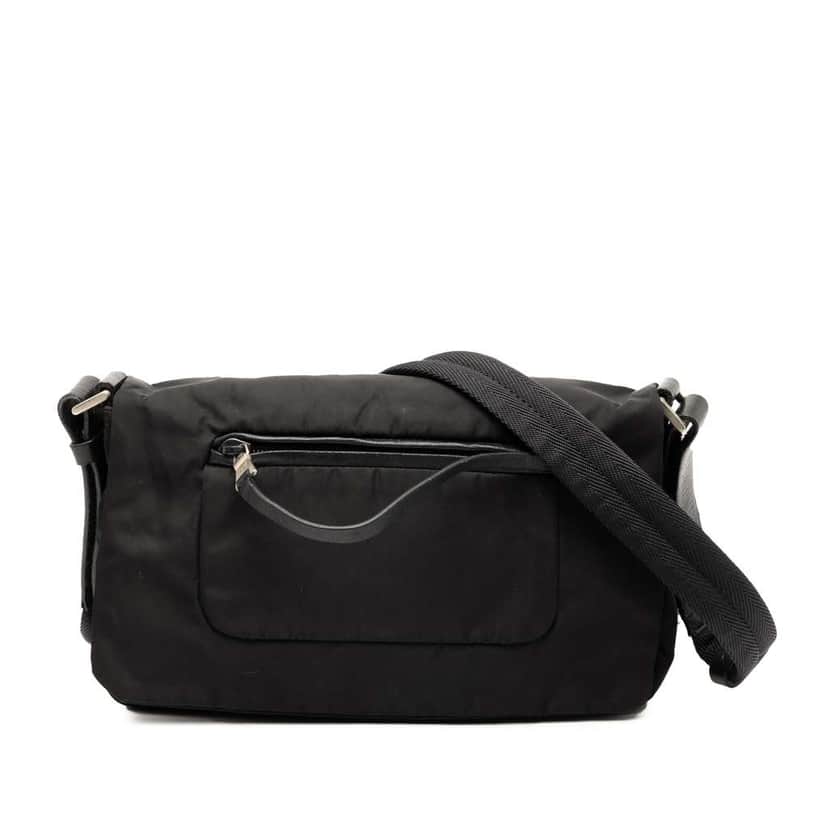 Prada Tessuto Shoulder Bag Black Good condition - Front View