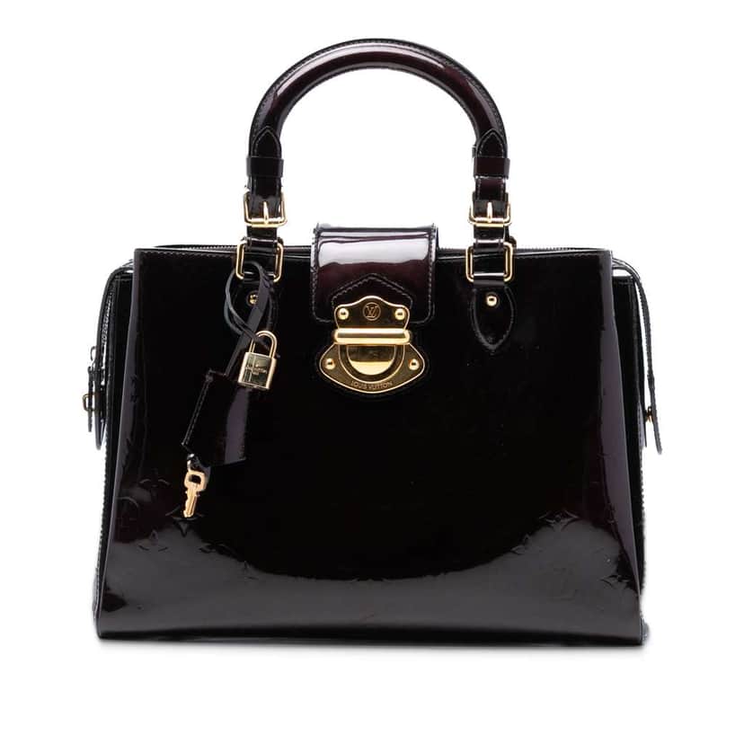 Louis Vuitton Monogram Vernis Melrose Avenue Purple Leather Good condition - Front View