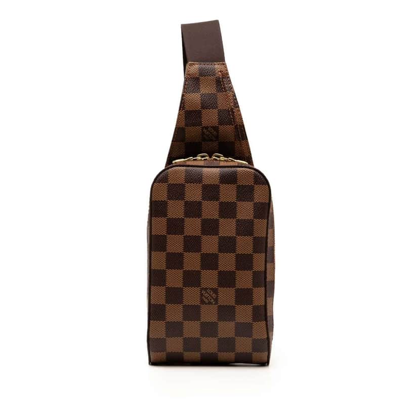 Louis Vuitton Damier Ebene Geronimos Brown Good condition - Front View