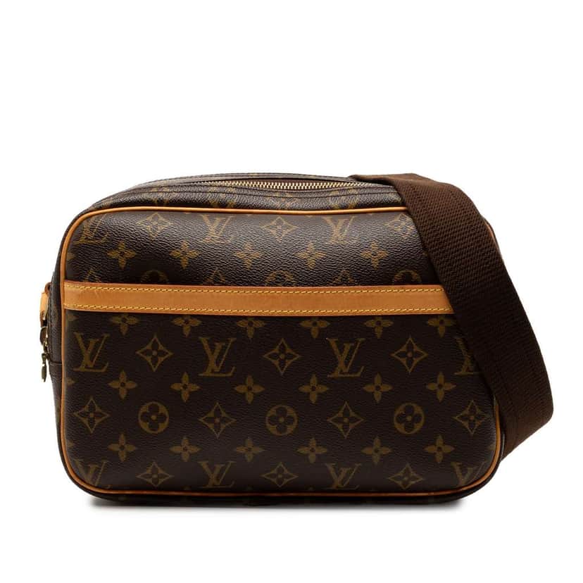 Louis Vuitton Monogram Reporter PM Brown Very good condition - Front View