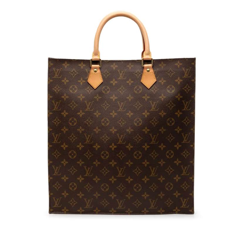 Louis Vuitton Monogram Sac Plat Brown Good condition - Front View