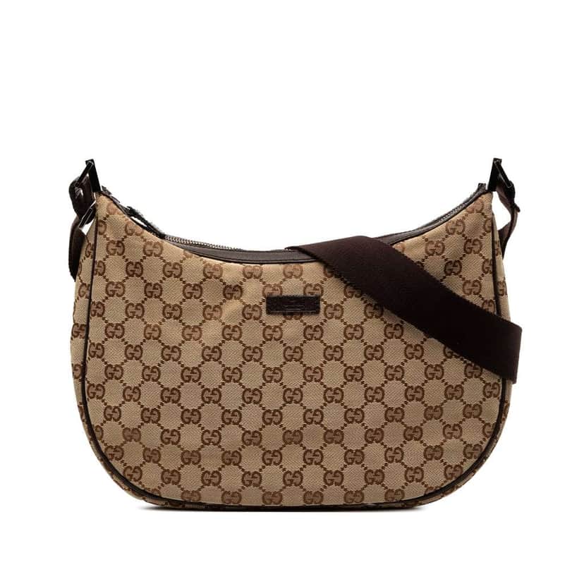 Gucci GG Canvas Crossbody Brown Canvas Good condition - Front View