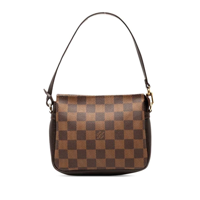 Louis Vuitton Damier Ebene Trousse Pochette Brown Very good condition - Front View