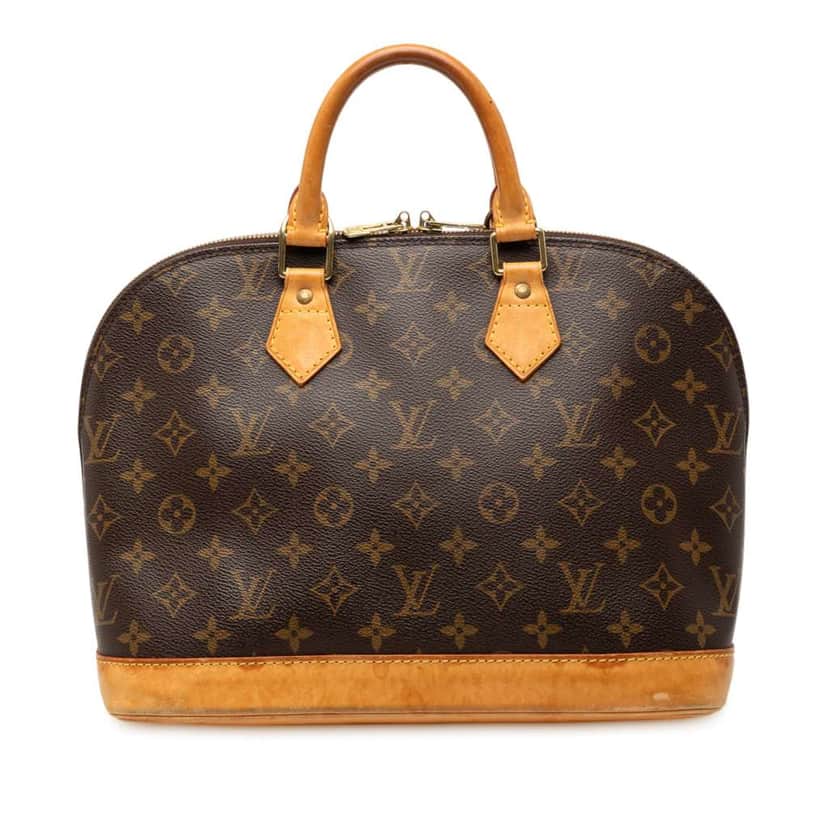 Louis Vuitton Monogram Alma PM Brown Good condition - Front View