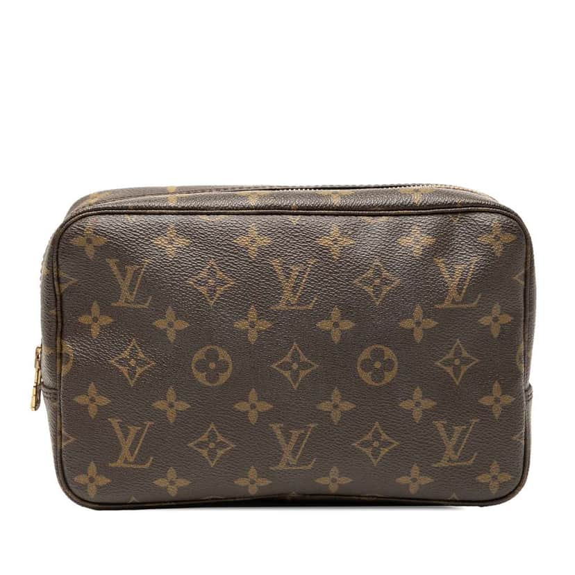Louis Vuitton Monogram Trousse Toilette 23 Brown Good condition - Front View