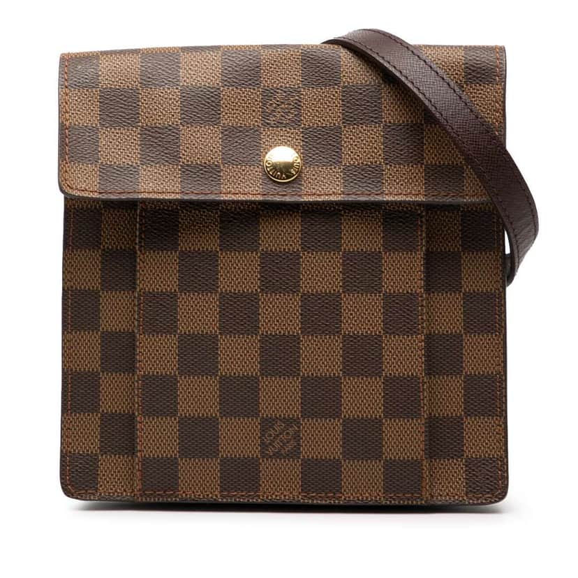 Louis Vuitton Damier Ebene Pimlico Brown Good condition - Front View
