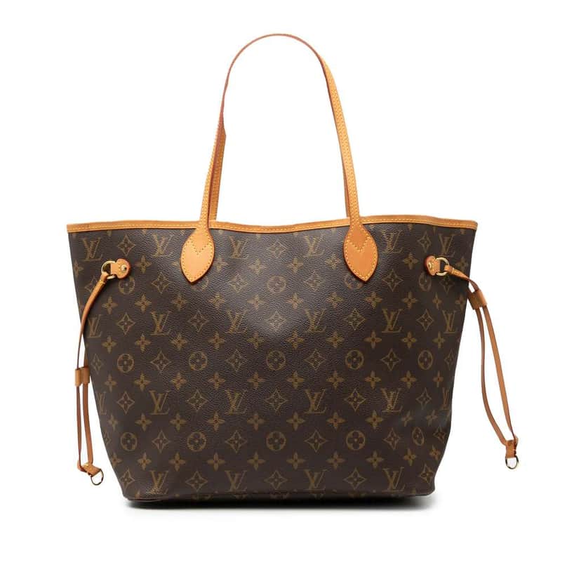 Louis Vuitton Monogram Neverfull MM Brown Very good condition - Front View