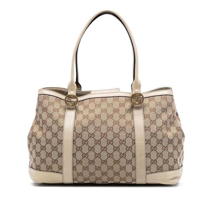 Gucci GG Canvas Miss GG Tote Brown Canvas Good condition - Front View